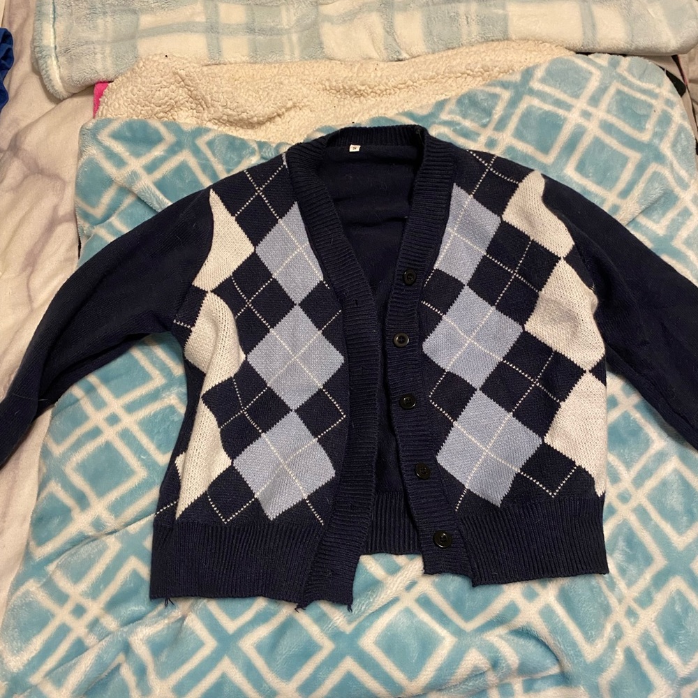 argyle sweater